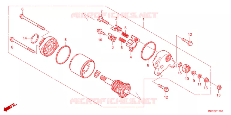 STARTMOTOR Honda MOTO 450 CRF 2023  CRF450RXP