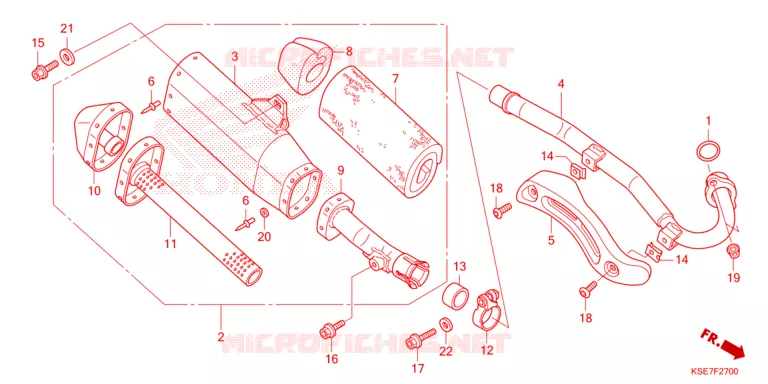 UITLAATDEMPER Honda MOTO 150 CRF 2024  CRF150RBR