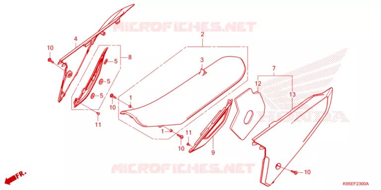 ZITTING - KAP  Honda MOTO 250 CRF 2024  CRF250RXR