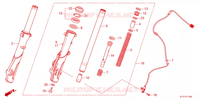 VOOR VORK Honda SCOOTER 125 PCX 2024  WW125AP