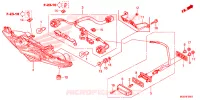 ACHTERLICHT voor Honda VFR 1200 F 2012