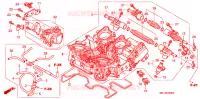 GASKLEP HUIS voor Honda VFR 1200 F 2012