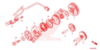 START KOPPELING voor Honda VFR 800 F 2015