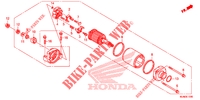 STARTMOTOR voor Honda VFR 800 F 2014