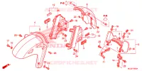 VOORSPATBORD voor Honda F6B 1800 GOLD WING 2015