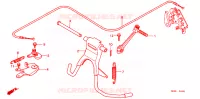 HOOFD STANDAARD/ KICKSTARTER ARM voor Honda 50 DIO FIT TYPE II 1997