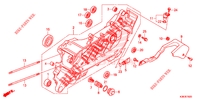 LINKS KRUKKAST voor Honda PCX 150 2015