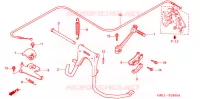 HOOFD STANDAARD/ KICKSTARTER ARM voor Honda 50 LIVE DIO ZX SPECIAL BAR 2000