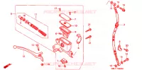 REMPOMP VOOR voor Honda 50 LIVE DIO ZX SPECIAL BAR 2000