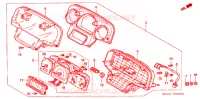 COMBINATIEMETER voor Honda GL 1800 GOLD WING 2004