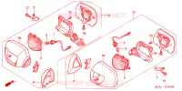 KNIPPERLICHT/SPIEGEL voor Honda GL 1800 GOLD WING 2004