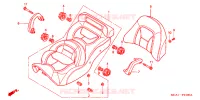 ZADEL voor Honda GL 1800 GOLD WING 2004