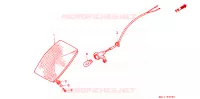 ACHTERLICHT voor Honda XR 250 R 1992