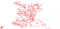 FRAME CHASSIS voor Honda XR 250 R 1992