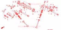 NOKKENAS/KLEP voor Honda XR 250 R 1992