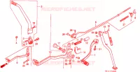 PEDAAL/KICKSTARTER ARM voor Honda XR 250 R 1992