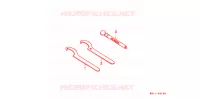 SPANNER voor Honda XR 250 R 1992