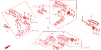 STEUN voor Honda XR 250 R 1992