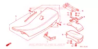 ZITTING/GEREEDSCHAP voor Honda XR 250 R 1992