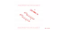 SPANNER voor Honda XR 250 R 1989