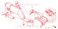 UITLAATDEMPER voor Honda XR 250 R 1989