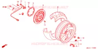 ACHTER WIEL voor Honda GL 1800 GOLD WING ABS 2009