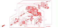 GASKLEP HUIS voor Honda GL 1800 GOLD WING ABS 2009