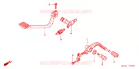 PEDAAL voor Honda GL 1800 GOLD WING ABS 2009