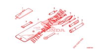 GEREEDSCHAP voor Honda FOURTRAX 500 FOREMAN RUBICON Hydrostatic 2009