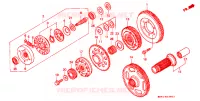 PRIMAIRE VERSNELLING voor Honda GL 1500 GOLD WING 1989