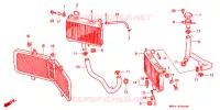 RADIATOR voor Honda GL 1500 GOLD WING 1989