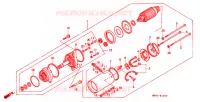 STARTMOTOR voor Honda GL 1500 GOLD WING 1989