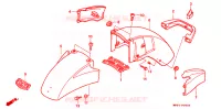 VOORSPATBORD voor Honda GL 1500 GOLD WING 1989