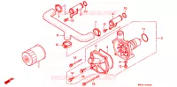 WATERPOMP voor Honda GL 1500 GOLD WING 1989