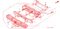 ACHTER COMBINATIE LICHT voor Honda 50 GYRO CANOPY DECK TYPE 1999
