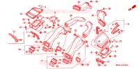 LUCHTKANAAL voor Honda GL 1500 GOLD WING 1989