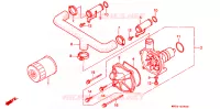 WATERPOMP voor Honda GL 1500 GOLD WING 1989