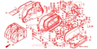 ZADELTAS voor Honda GL 1500 GOLD WING 1989