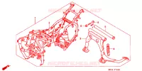 FRAME CHASSIS voor Honda GL 1500 GOLD WING INTERSTATE 1990