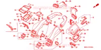 LUCHTKANAAL voor Honda GL 1500 GOLD WING INTERSTATE 1990