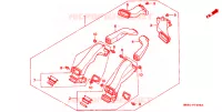 LUCHTKANAAL voor Honda GL 1500 GOLD WING INTERSTATE 1990