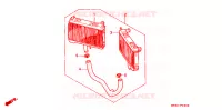 RADIATOR voor Honda GL 1500 GOLD WING INTERSTATE 1990
