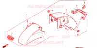 SPATBORD voor Honda GL 1500 GOLD WING INTERSTATE 1990
