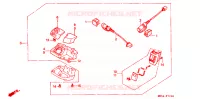 STROOMLIJNKAP TAS/ MICRO UITGANG voor Honda GL 1500 GOLD WING INTERSTATE 1990