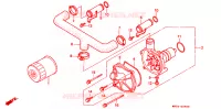 WATERPOMP voor Honda GL 1500 GOLD WING INTERSTATE 1990
