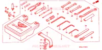 GEREEDSCHAP voor Honda GL 1500 GOLD WING ASPENCADE 1992