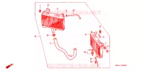 RADIATOR voor Honda GL 1500 GOLD WING ASPENCADE 1992