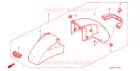 SPATBORD voor Honda GL 1500 GOLD WING ASPENCADE 1992