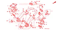 LUCHTKANAAL voor Honda GL 1500 GOLD WING ASPENCADE 1993