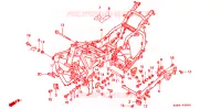 FRAME CHASSIS voor Honda GL 1500 GOLD WING SE 1997